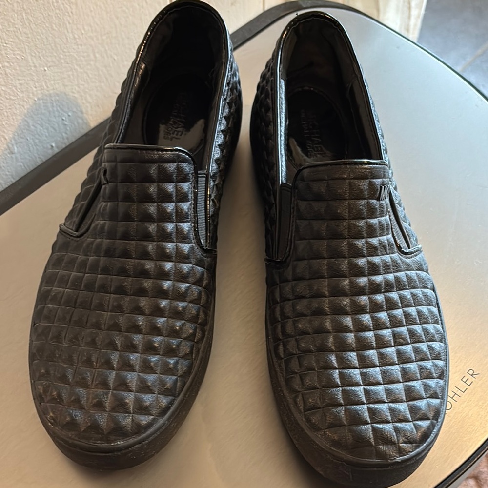 Womens Michael Kors Slip On Loafers